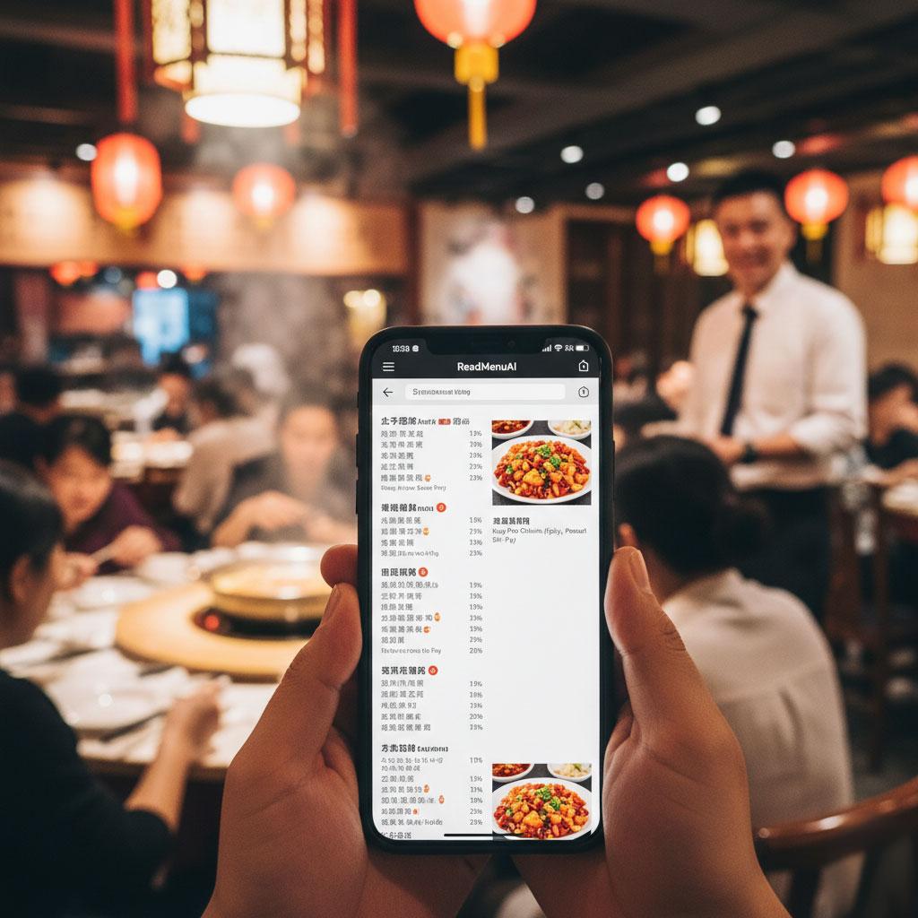 Chinese food menu with pictures | AI camera translation tool for travelers to China - ReadMenuAI AI Chinese menu translation blog post