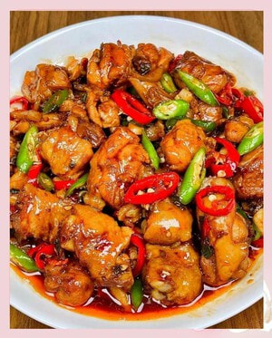 Braised Chicken - AI generated Chinese dish image